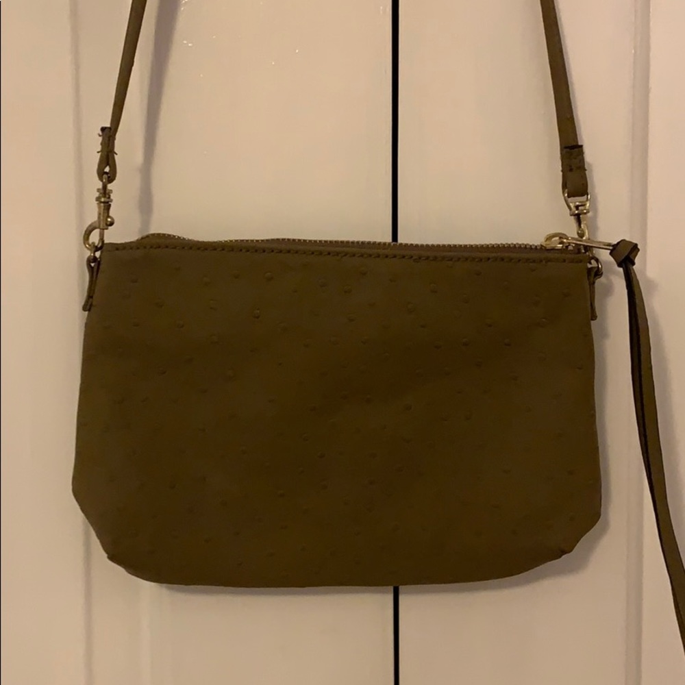 H&M Faux ostrich crossbody